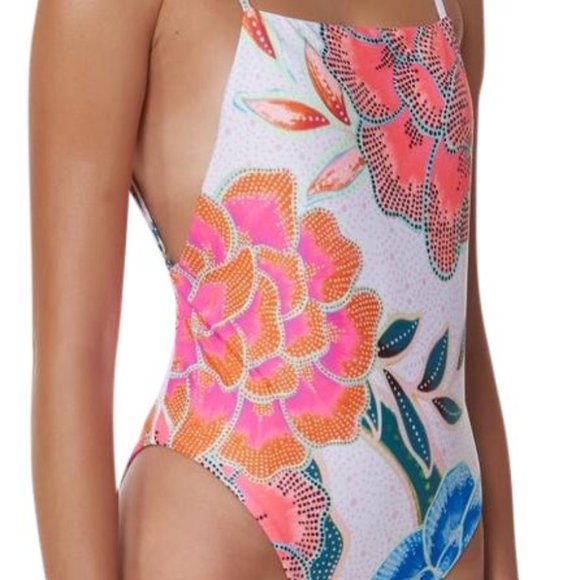 Mara Hoffman One Piece Swimsuit - Arcadia Floral - Picture 1 of 8